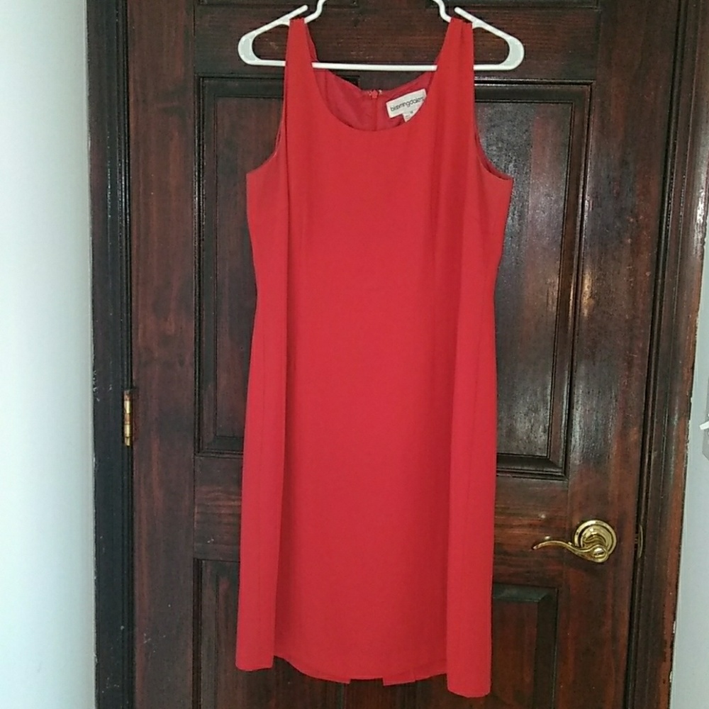 Bloomingdale's red dress